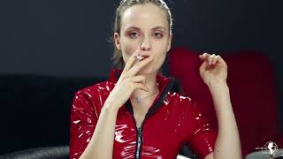 Smoking girl Olena