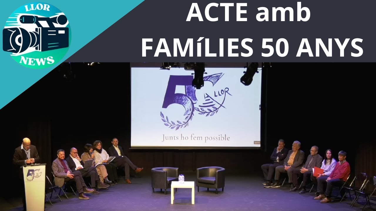 ACTE 50 ANYS AMB LES FAMÍLIES
