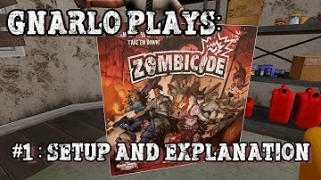 Tabletop Sim: Zombicide #1, "Tutorial": Setup and Explanation (no gameplay)