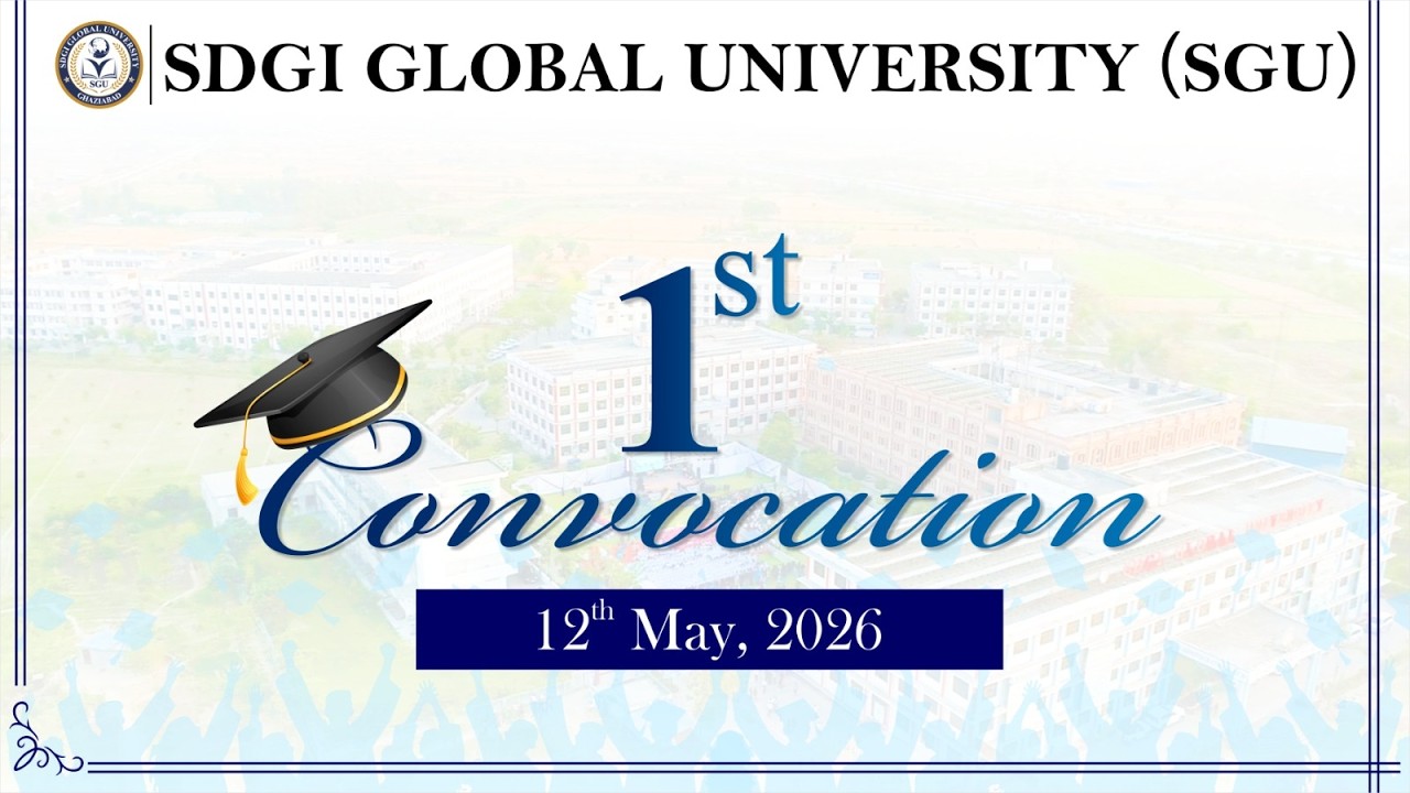 🎓 1st Convocation Ceremony 2026 🎓 | LIVE NOW - YouTube