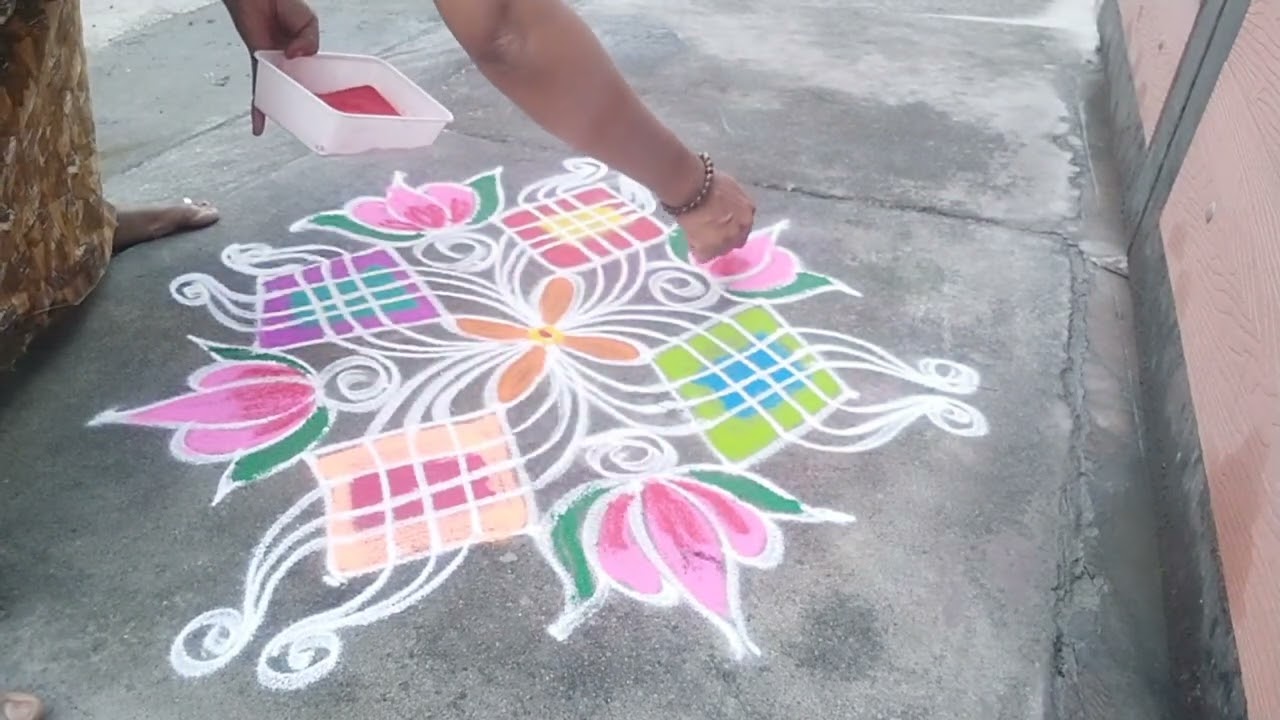 Margazhi kolangal   ,🌹❤️ 