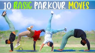 10 Basic Parkour Moves | @RAVINDRASRana44 