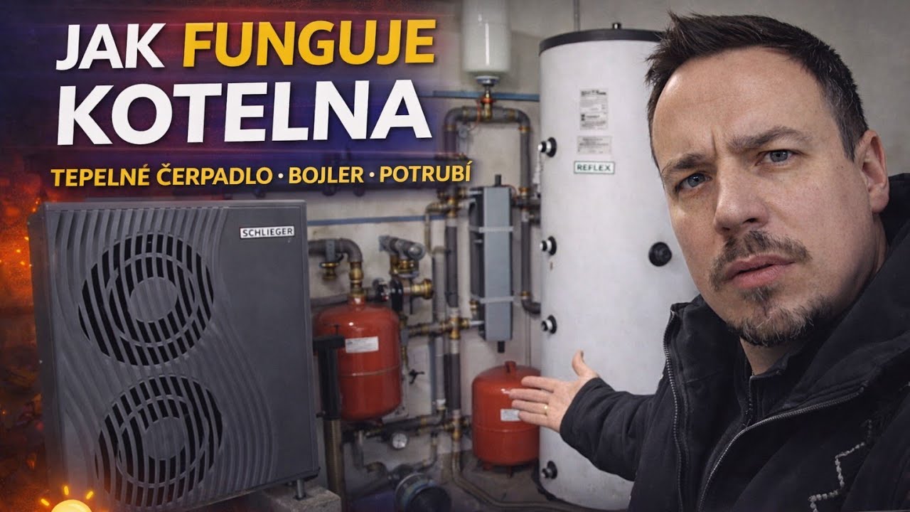 Jak funguje kotelna s tepelným čerpadlem: akumulace, bojler a chyby v zapojení