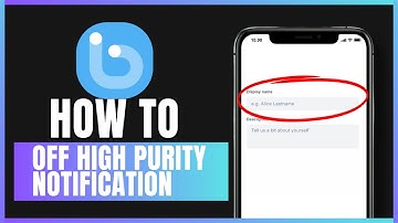 How to turn off high purity notifications on Botim
