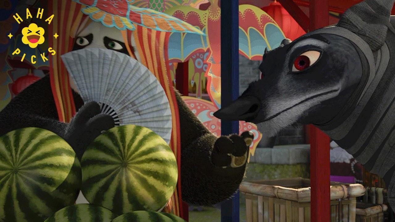 Po Enters "Stealth Mode" | Kung Fu Panda 2