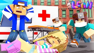 Car Accident - Little Leah Gets Knocked Down... Minecraft