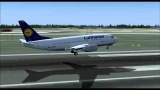 Lufthansa LH1251 737-500 D-ABIW Linz (LNZ) - Frankfurt (FRA)