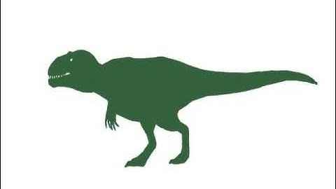 Carcharodontosaurus walk-cycle