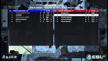 Infused vs Team BoBs - Razer BF4 OPEN by ESL UK