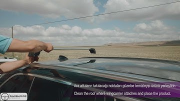 Bamboli LTD V2 Roof Rack Installation #bamboli #bikerack #crossbar #roofrack