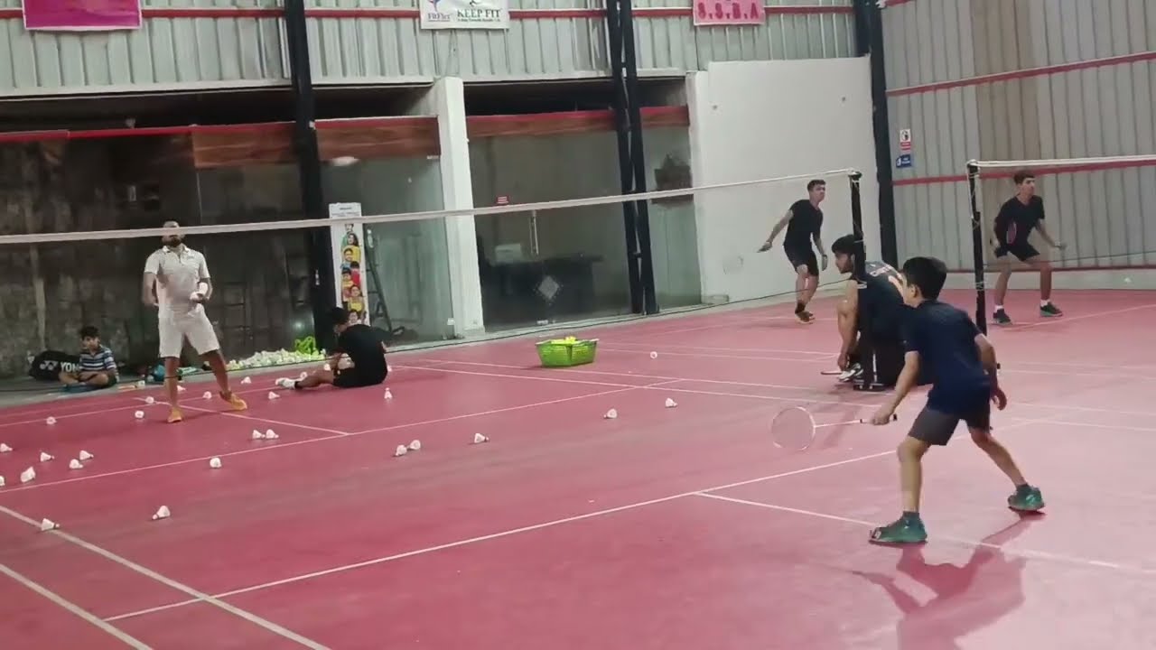 Multi Shuttle Practice for upcoming Delhi State  