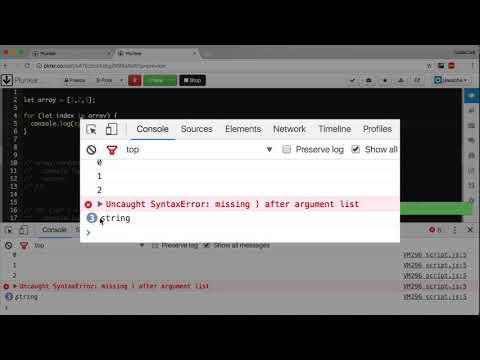 EP 2.7 Angular / ES6 & TypeScript / For-of