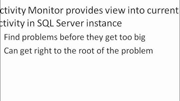 A Tour of SQL Server (Full)