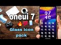 Install oneui 8 Glass icons on oneui 7 | 2025