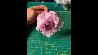 Want a your PEONY quick &amp; beautiful? DON&#39;T be terrified of FREE HAND It&#39;s fun give it a go! #SHORTS