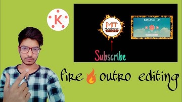 How To Make Professional Outro For Youtube Channel On Kinemaster Application