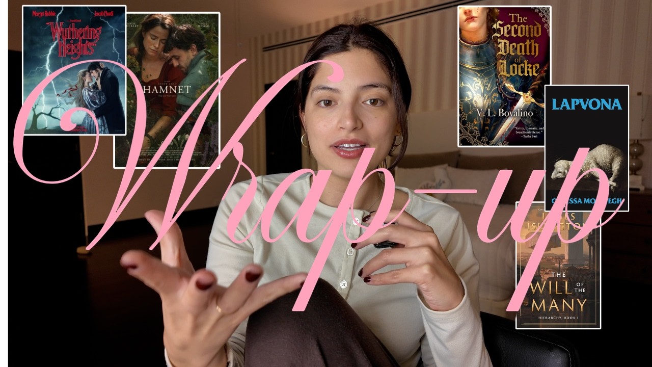 Wrap-up extenso: Cumbres borrascosas, libros cringe y bloqueos de lector