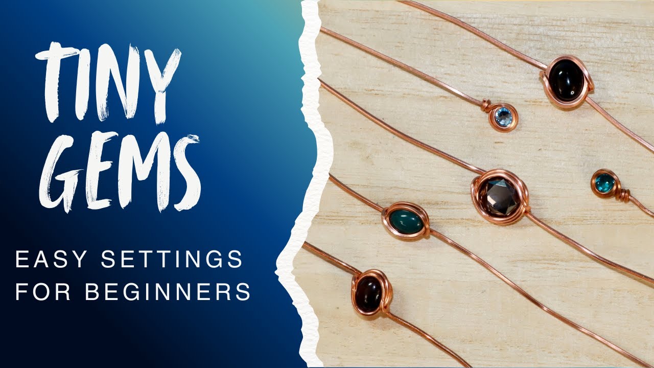 How to Make Small Stone Settings for Jewelry Projects