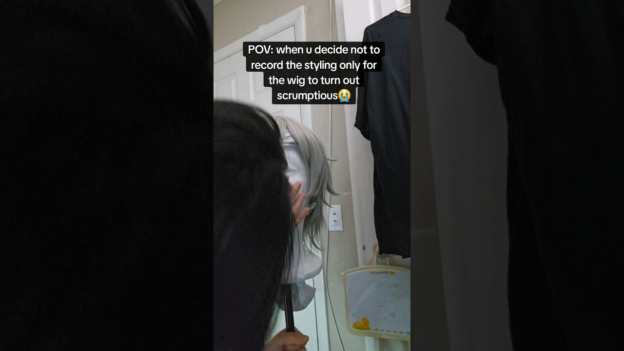 Regrets... #cosplay #cosplayer #anime #wig #wigstyling