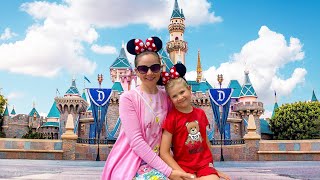Diana and Roma visited Disneyland