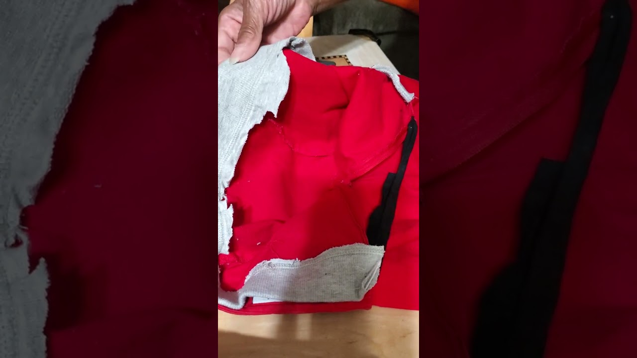 Hack for making tight pants fit comfortably around your waist. 