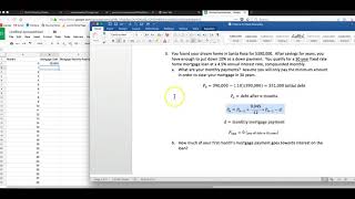Analyze Home Mortgage Payments using Google Sheets Part 1