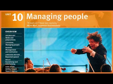 market leader คือ  2022 New  Business English | Market Leader | Unit 10: Managing People | Tiếng Anh Thương Mại