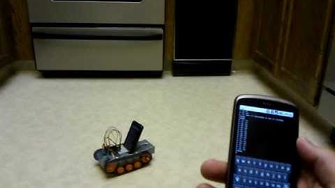 Using Three Android Phones To Control A Robot