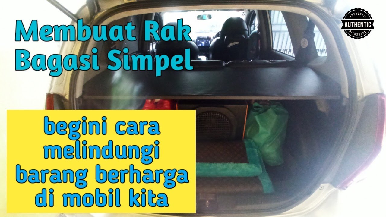 Pemasangan Rak Bagasi Jazz How to Create a Tonneau for Honda Jazz 2005