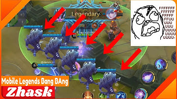 Mobile legends Zhask-Best Build Mage Fight ( Zhask New Heroes)