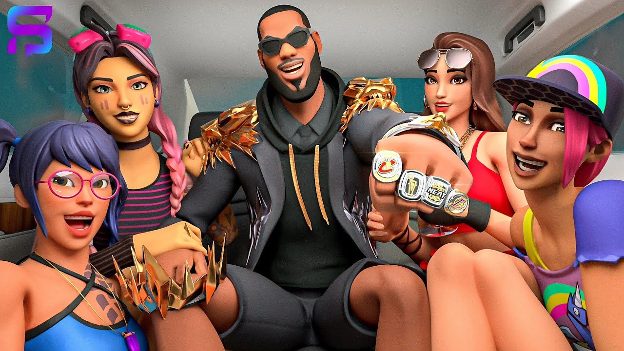 GIRLS HAVE THE HOTS for LEBRON JAMES.... Fortnite