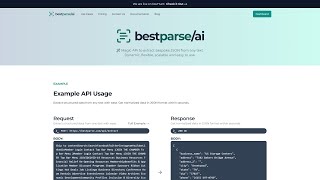 Turn Any Text Into JSON | Introducing BestParse