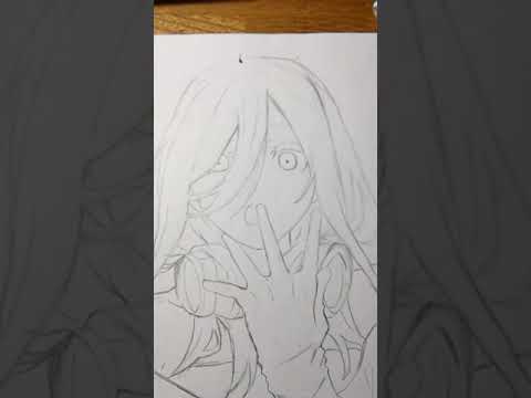 下書き イラスト 模写 コピック ごとよめ 五等分の花嫁 三玖 ミク Youtube