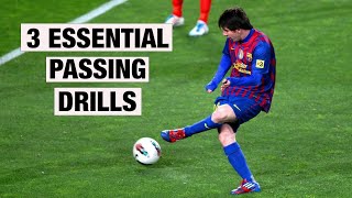 3 ESSENTIAL PASSING DRILLS / METHODS YOU SHOULD BE TRAINING | Joner Football