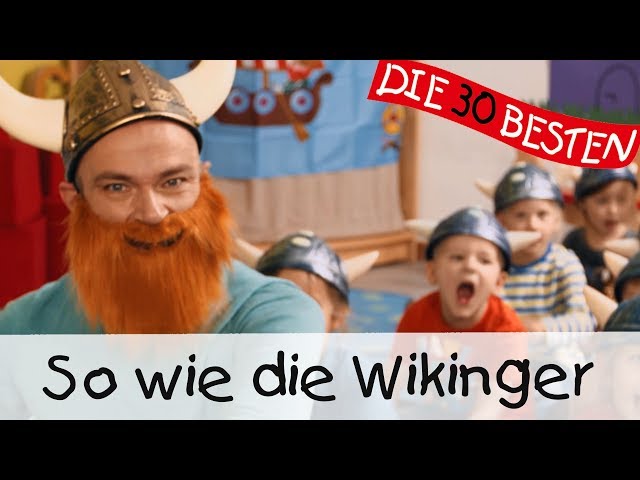 👩🏼 So wie die Wikinger - Singen, Tanzen und Bewegen || Kinderlieder class=