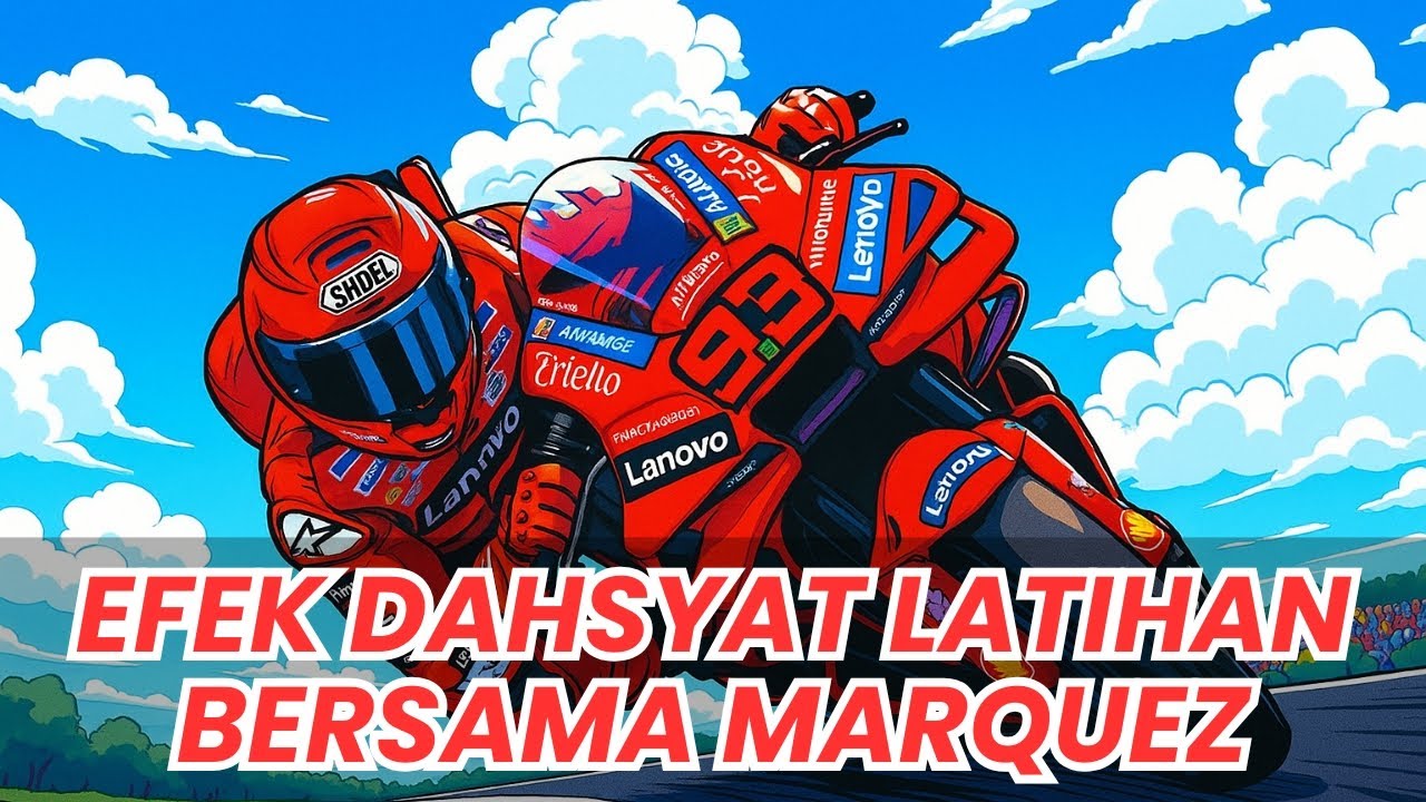MM93 RIDERS ACADEMY PERFORMA PARA PEMBALAP MELESAT USAI BERGABUNG DENGAN "GENG" MARC MARQUEZ