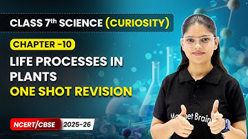 Life Processes in Plants - One Shot Revision | Ch 10 | Class 7 Science Curiosity | CBSE 2025