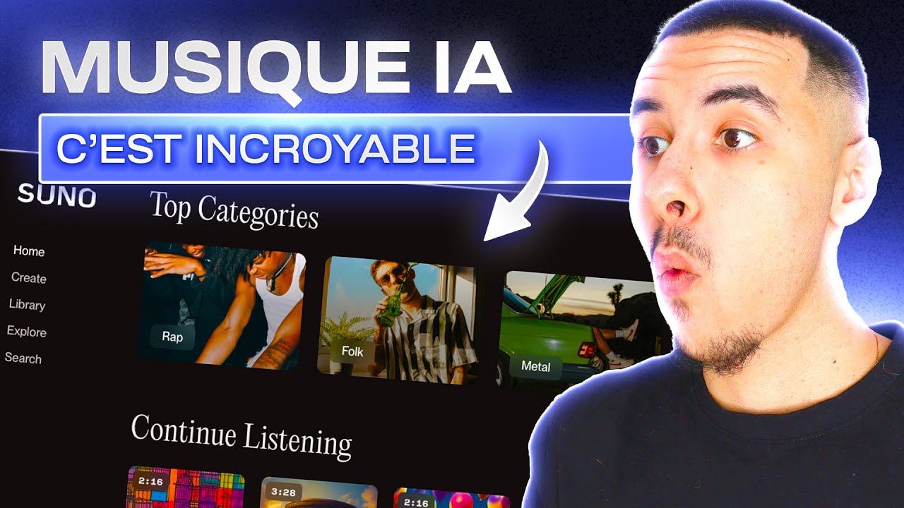 J'ai créé une VRAIE musique en 2 minutes avec l'IA et le résultat est — free download