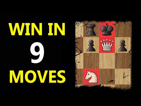 Nimzo-Larsen Trap: Chess Opening Tricks to WIN FAST #Shorts