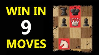 Nimzo-Larsen Trap: Chess Opening Tricks to WIN FAST #Shorts