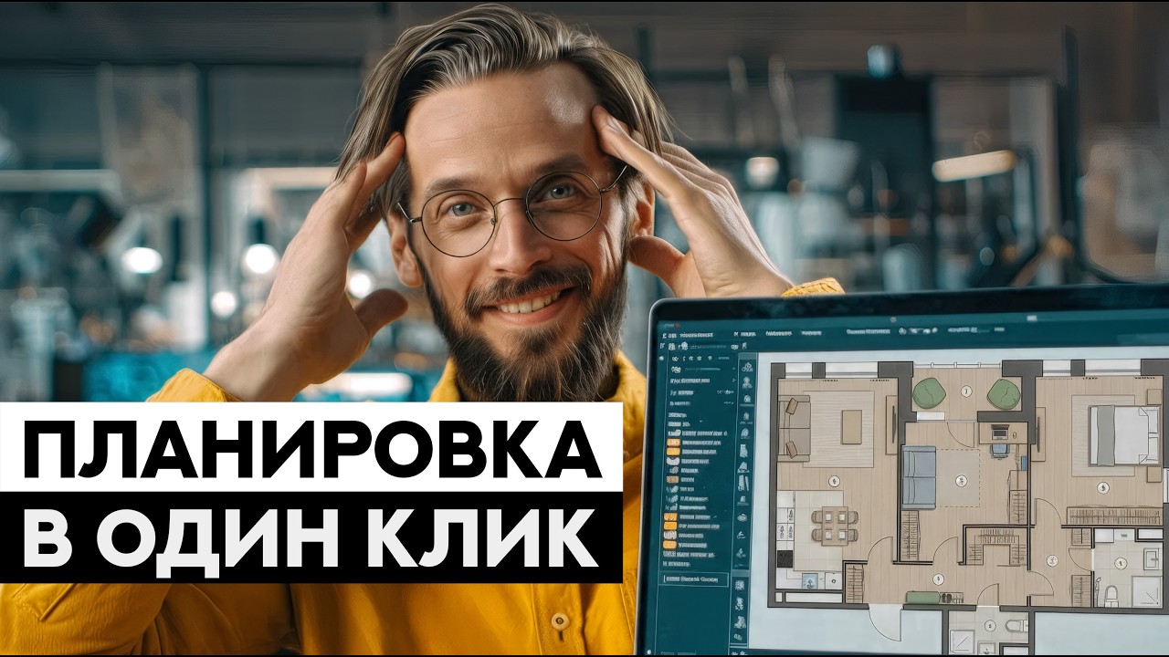 Автоматизация дизайна 2026: Создаем планировку и визы за 15 минут