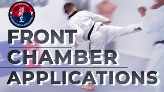 Taekwondo | SHORT LESSON: Front Chamber Applications screenshot 5