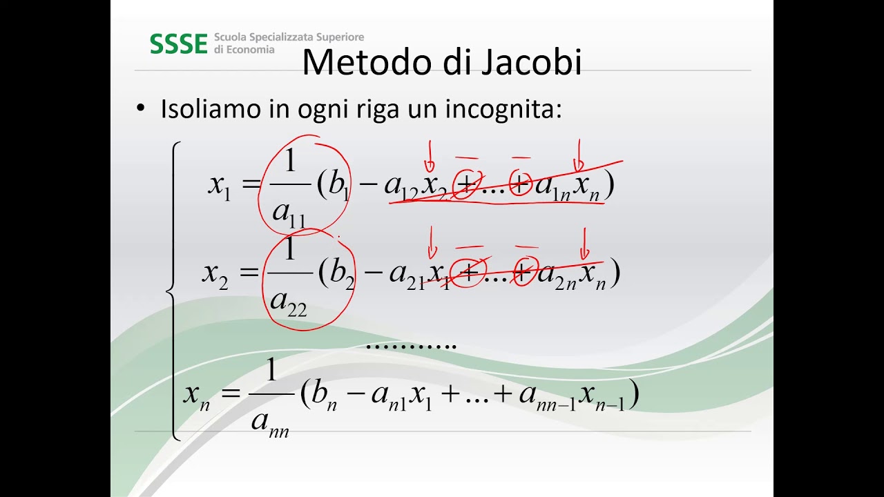 Metodo di Jacobi