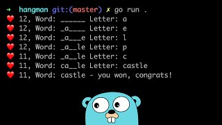 Build a Game in Go - CLI project