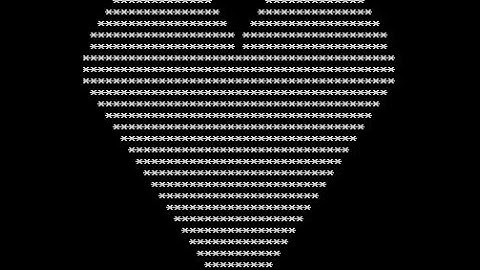 Print Heart using Star Pattern in C Programming | Logical | Programming Eye | #Short