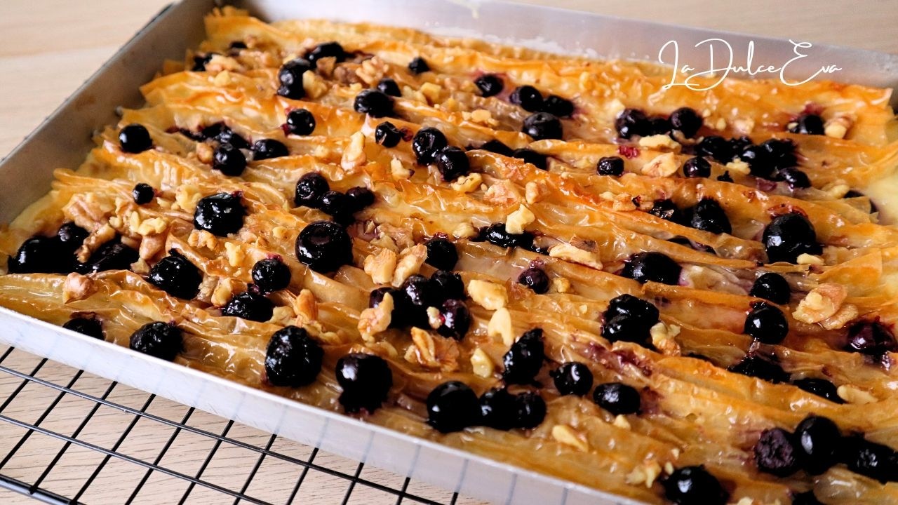 Tarta Viral de Masa Filo | Tarta Acordeón / La Dulce Eva