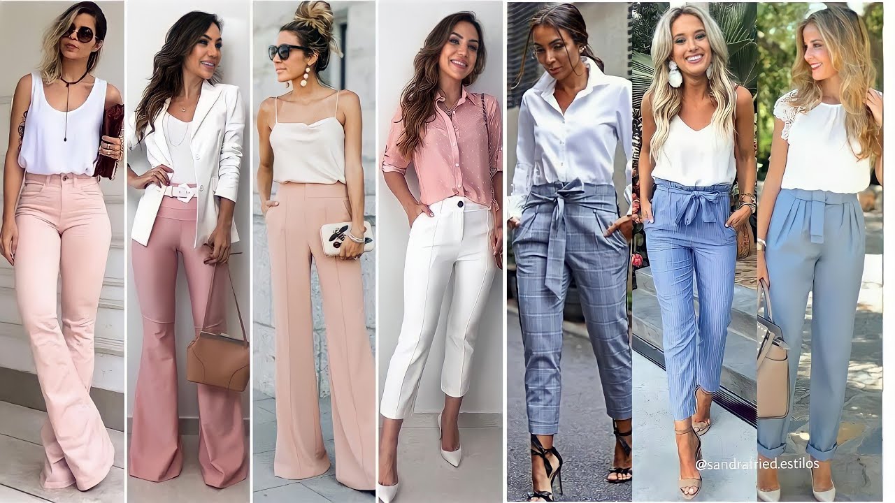 PANTALONES 2022 MUJER ULTIMOS OUTFITS CON PANTALONES PARA DAMAS 2022 YouTube