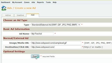 Serve your first ad with AdSpeed