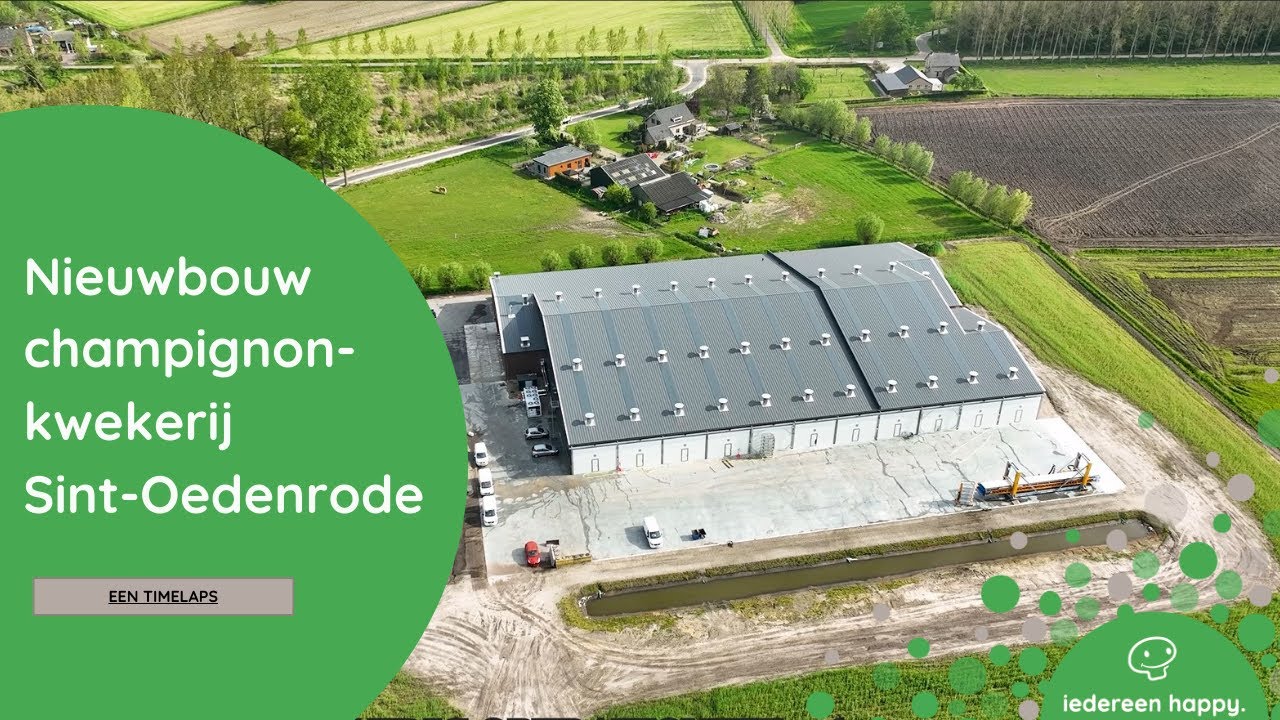 nieuwbouw champignonkwekerij  Sint-Oedenrode