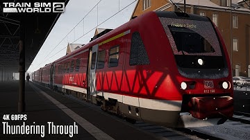 Thundering Through - Tharandter Rampe - BR 612 - Train Sim World 2